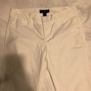 White Flare Trouser